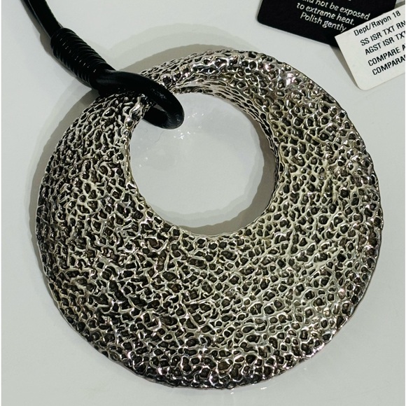 NWT E&L Sterling Silver chunky round necklace - Picture 9 of 10